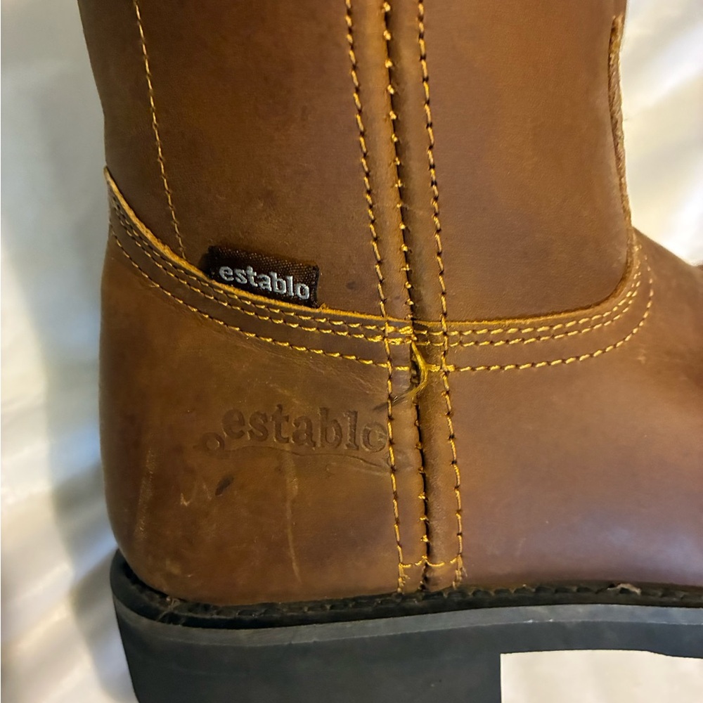 Establo kids  Brown Boot #3.5